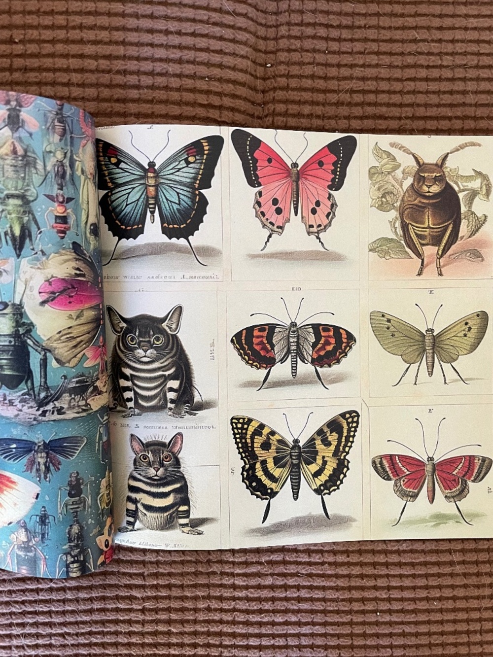 Collage Soup - A book of 110+ fanciful collage papers to inspire your creativity - Picture 7 of 15